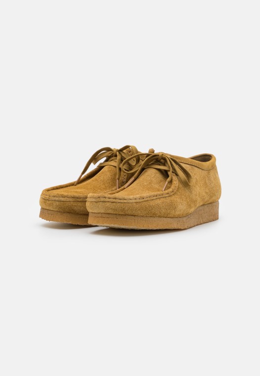 Wallabee Casual Cordones Clarks Roble